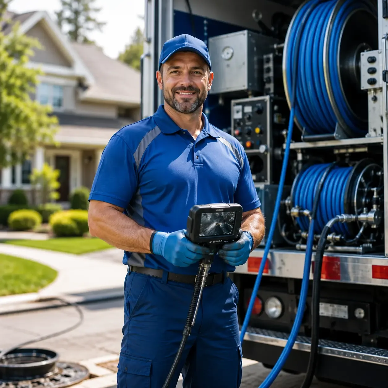 Local outdoor drain cleaning specialists in Livonia, MO